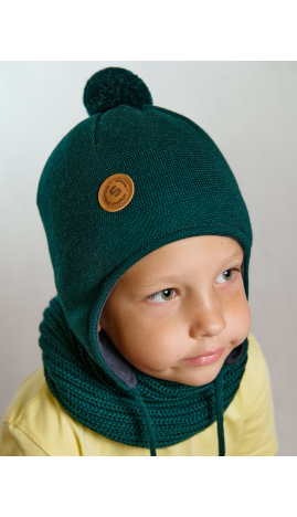 ШЗ-22011-50 Шапка детская, лагуна